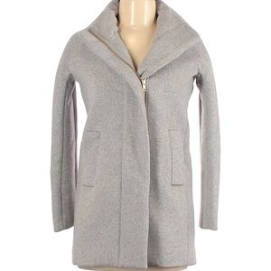 NWT J.Crew Gray Wool Coat